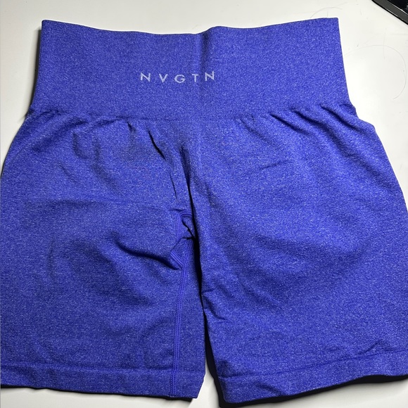 Electric blue pro seamless nvgtn shorts - Picture 3 of 6